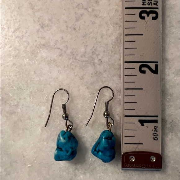 Turquoise Earings - Picture 2 of 2